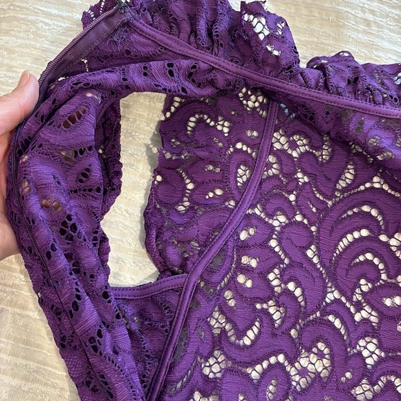 Alexia Admor purple lace dress - Picture 8 of 12